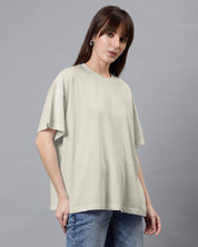 Ivory Women's Oversized Tshirt