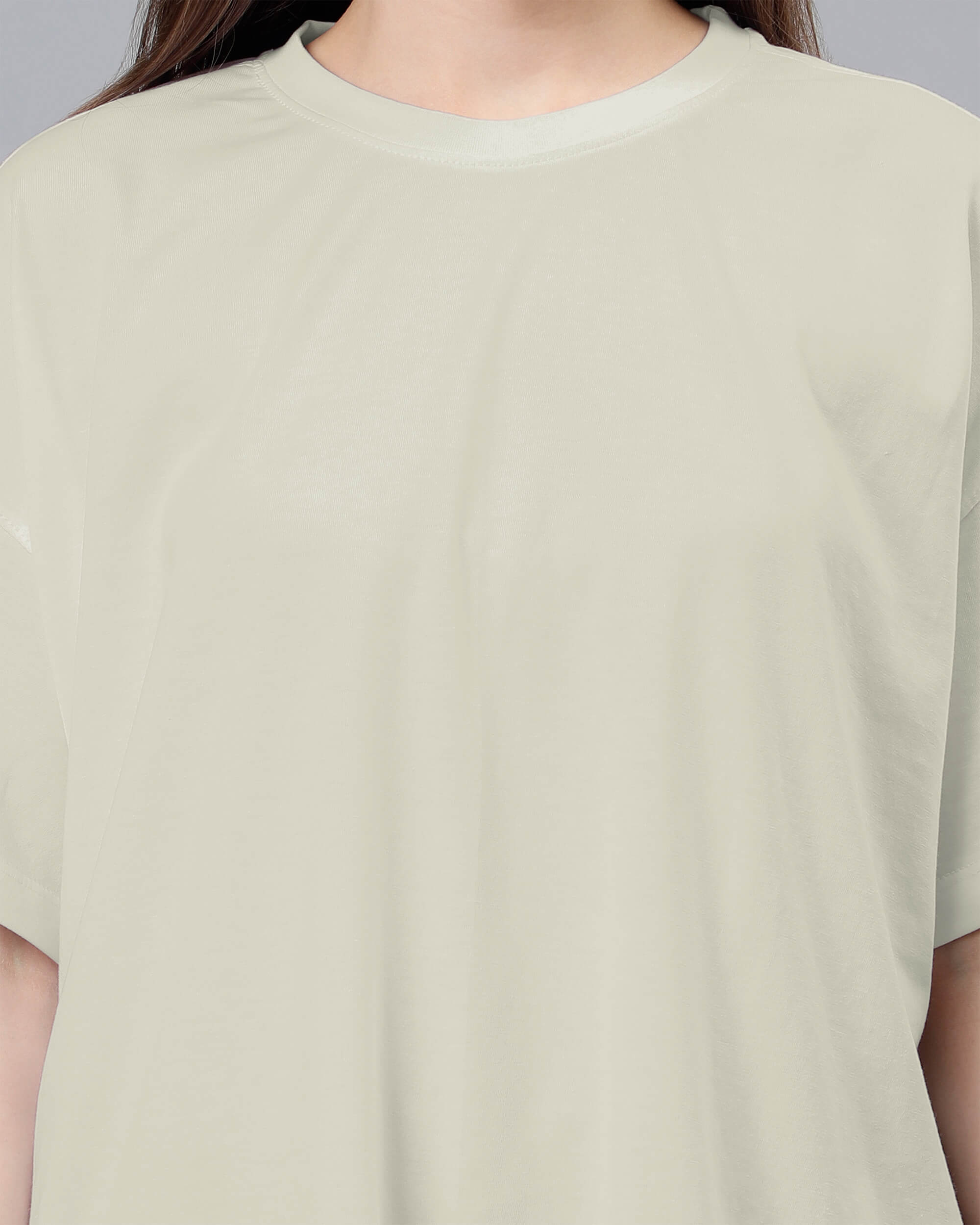 Ivory Women's Oversized Tshirt