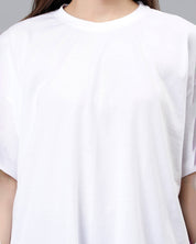 White Women's Oversized Tshirt
