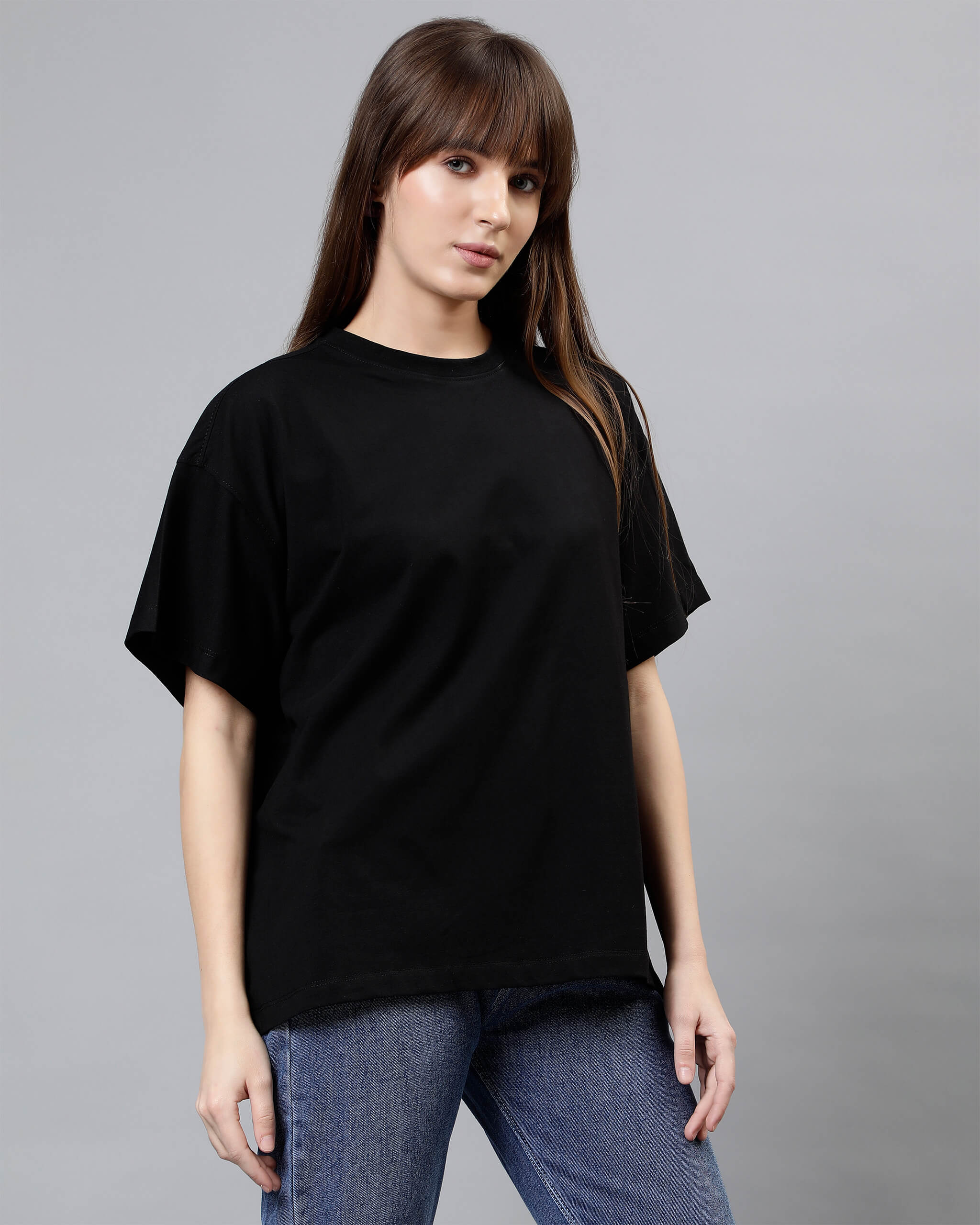 Black Women's Oversized Tshirt
