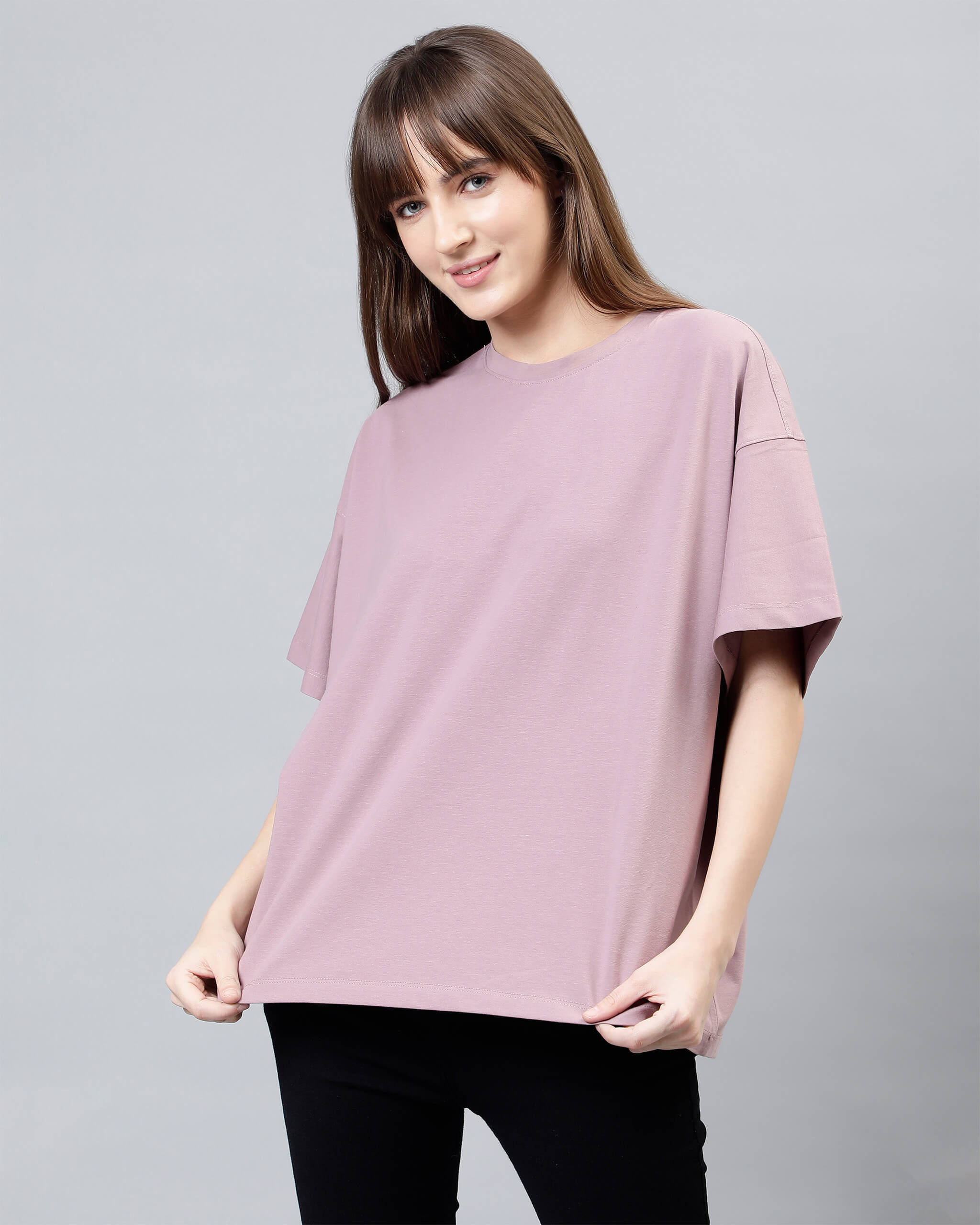 Lilac Women's Oversized Tshirt