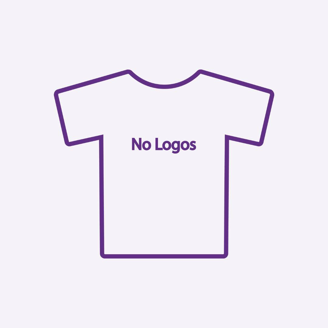 No Logos, No Bling