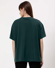 Forest Green Women's Oversized Tshirt