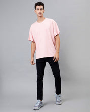 Pink Oversized Men Tshirt