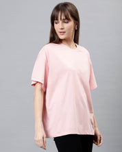 Pink Women's Oversized Tshirt