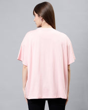 Pink Women's Oversized Tshirt
