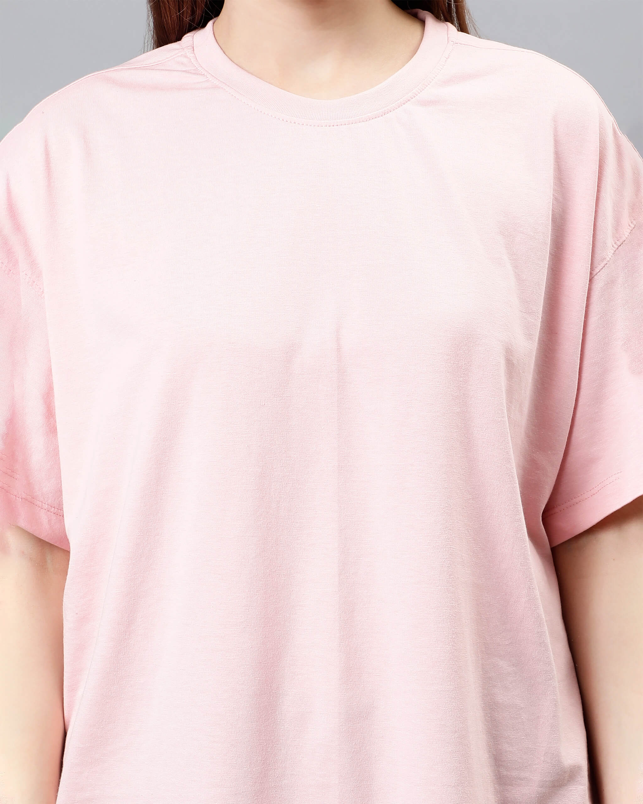 Pink Women's Oversized Tshirt