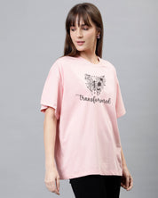 Empower Collection - Transformed - Pink Women's Oversized Tshirt