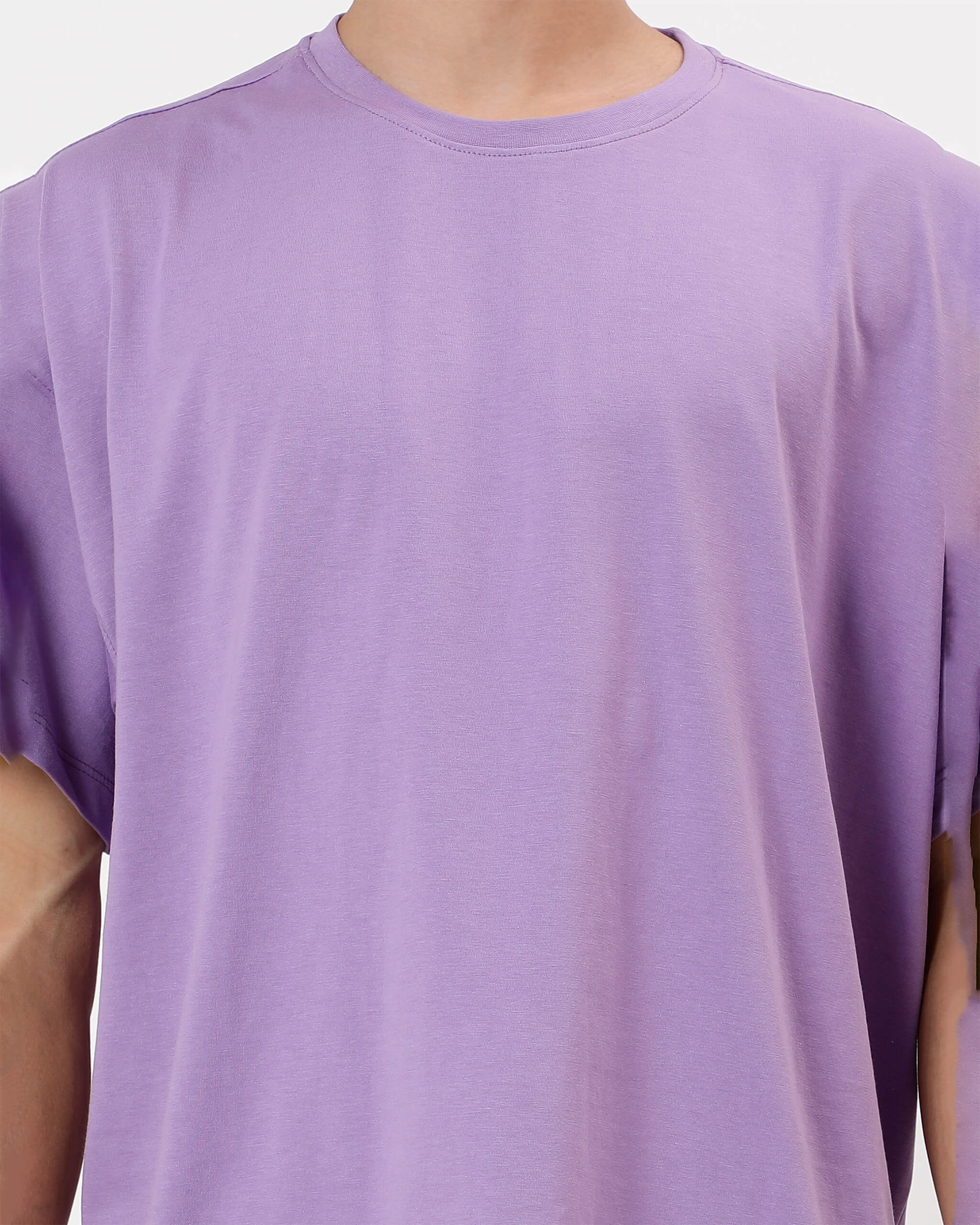 Purple Oversized Men Tshirt