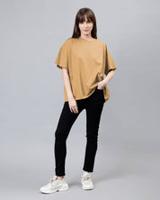 Sandy Tan Women's Oversized Tshirt