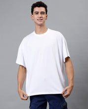 White Oversized Men Tshirt
