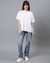 White Women's Oversized Tshirt