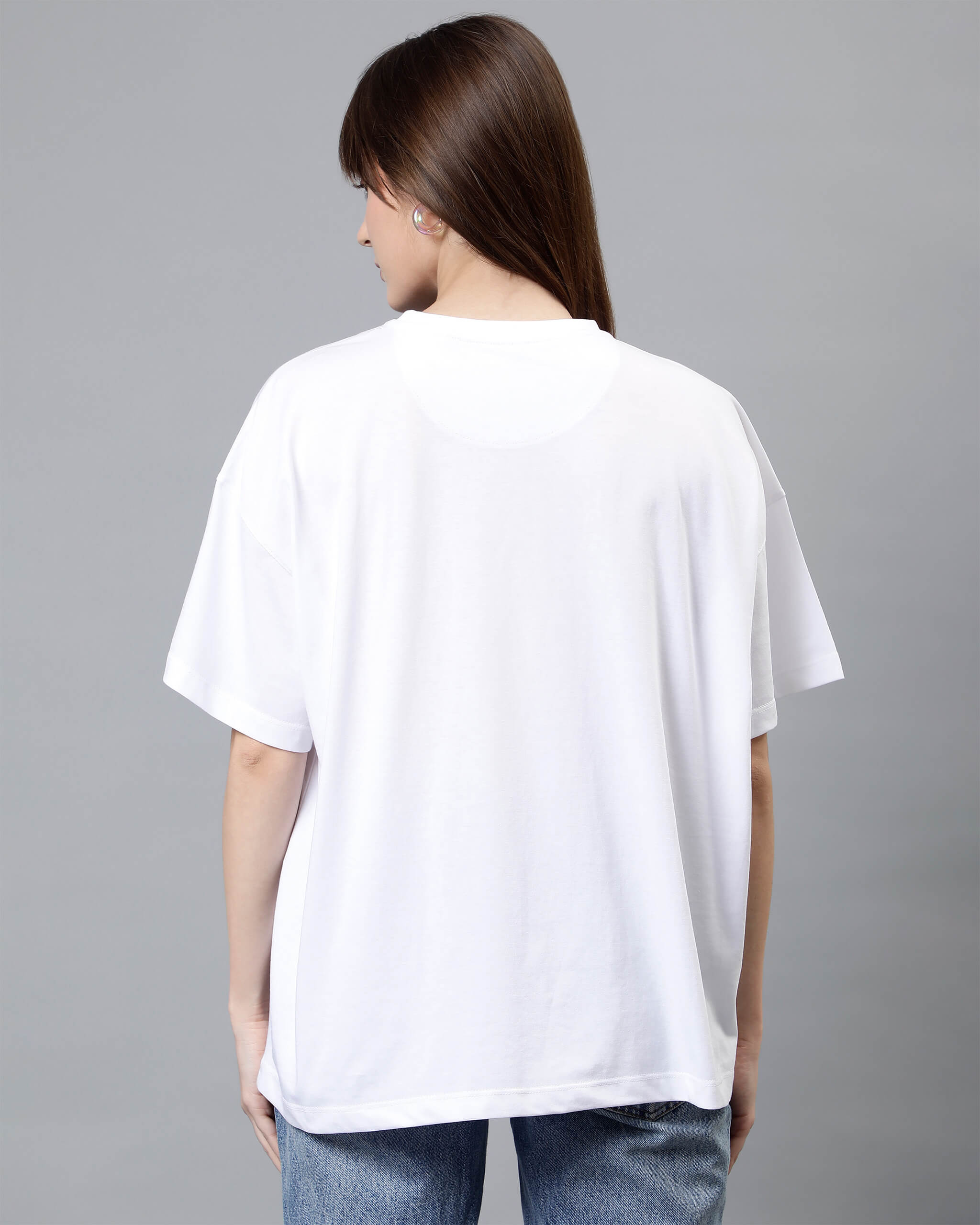 White Women's Oversized Tshirt